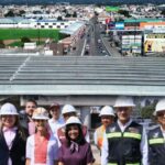 Lluvias mantienen retrasada obra del puente en Chiautempan; aún sin fecha de entrega.