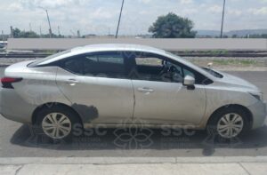 Recupera SSC vehículo con pre denuncia de robo y detiene a una persona en Chiautempan.