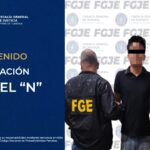 Detiene FGJE en Tijuana a hombre acusado de violación contra una menor de edad.