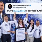 Vicente Fox respalda a Miriam Martínez; ve oportunidad para que PAN gane Tlaxcala en 2027.