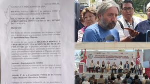 Agricultura Digna Tlaxcala entrega solicitud de audiencia a Lorena Cuéllar en Calpulalpan; Señalan maltrato de las autoridades