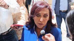 “Peticiones son de competencia federal y se atienden con respeto”: Lorena Cuéllar fija postura sobre inconformidad de campesinos