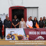 Inicia Aline Lazo Caballero la rehabilitación de la comandancia municipal de Ixtenco.