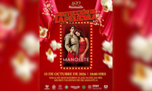 Promueve Gobierno Municipal la cultura y tradición taurina con la proyección de “Manolete”.
