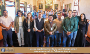 Tlaxcala capital sede de la mesa de trabajo para el saneamiento del río Zahuapan-Atoyac.
