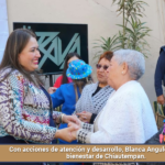 Con acciones de atención y desarrollo, Blanca Angulo fortalece el bienestar de Chiautempan.