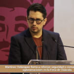 Martínez Velázquez llama a reforzar seguridad y comunicación tras aglomeraciones en la Feria de Tlaxcala.