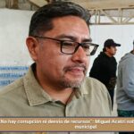 “No hay corrupción ni desvío de recursos”: Miguel Acatzi sobre salida del juez municipal