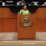 Morena votó en contra de frenar el endeudamiento de México: Anabell Ávalos.