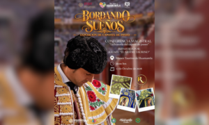 Exposición de capotes de paseo “Bordando sueños” y conferencia magistral “La historia del capote de paseo” llegan al Museo Taurino de Huamantla.