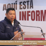 Tlaxcala registra 18 donaciones de órganos y tejidos y cuatro trasplantes de riñón en 2026.
