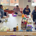 Ofrecen talleres gratuitos y de emprendimiento en DIF PILARES de Chiautempan.