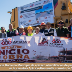 Inicia Gobierno Municipal de Apizaco rehabilitación de pavimento asfáltico en la carretera Apizaco-Huamantla con más de 6.7 MDP.