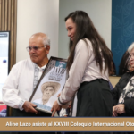 Aline Lazo asiste al XXVIII Coloquio Internacional Otopames 2026.