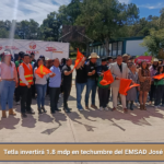 Tetla invertirá 1.8 mdp en techumbre del EMSAD José Vasconcelos.