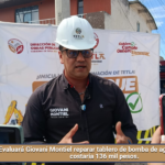 Evaluará Giovani Montiel reparar tablero de bomba de agua; sustitución costaría 136 mil pesos.