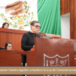 Propone Sandra Aguilar actualizar la Ley de Comunicaciones y Transportes.