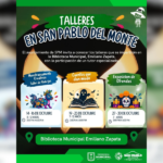 Invita Ayuntamiento de San Pablo del Monte a talleres infantiles de temporada en la Biblioteca Municipal.
