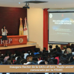 Inaugura Rector de la UATx el foro “Ruido universitario”, convocado por la FEUAT.