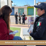 Refuerza SSC acciones de proximidad social en Ayometla.
