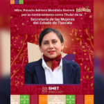 Rosario Mendieta asume la titularidad de la SMET; cuenta con trayectoria en activismo y atención a víctimas.