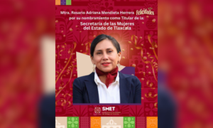 Rosario Mendieta asume la titularidad de la SMET; cuenta con trayectoria en activismo y atención a víctimas.