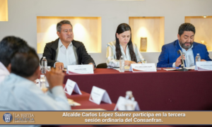 Alcalde Carlos López Suárez participa en la tercera sesión ordinaria del Consanfran.