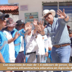 Con inversión de más de 1.4 millones de pesos, Giovani Montiel impulsa infraestructura educativa en Agrícola de Dolores.