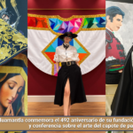 Huamantla conmemora el 492 aniversario de su fundación con exposición y conferencia sobre el arte del capote de paseo.