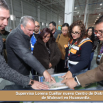 Supervisa Lorena Cuéllar nuevo Centro de Distribución de Walmart en Huamantla.