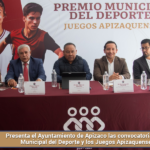 Presenta el Ayuntamiento de Apizaco las convocatorias del Premio Municipal del Deporte y los Juegos Apizaquenses 2026.