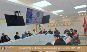 Imparte SSC medidas de ciberseguridad a personal de SEPE-USET.
