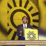 El PRD Tlaxcala honra la memoria de Cuauhtémoc Cárdenas, fundador de nuestro partido y referente de la democracia mexicana.