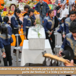 Gobierno municipal de Tlaxcala participó en la fiesta de Ochpaniztli como parte del festival “La Vida y la Muerte”.
