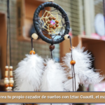 Crea tu propio cazador de sueños con Iztac Cuautli, el material es gratuito.