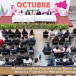 Realiza Lorena Ruiz Foro de Análisis “Detrás del perfil: Riesgos y Protección de NNA en el Ciberespacio”.