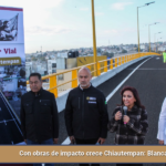 Con obras de impacto crece Chiautempan: Blanca Angulo.