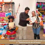 Emiliano Zapata preserva sus tradiciones con la 3.ª Demostración de Ofrendas.