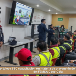 Fortalece SSC capacitación en materia de prevención del delito a personal de FEMSA Coca-Cola.
