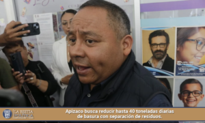 Apizaco busca reducir hasta 40 toneladas diarias de basura con separación de residuos.