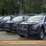 Apizaco incorpora 11 nuevas unidades para reforzar seguridad y atención de emergencias