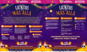 Huamantla invita a dar vida al arte y la tradición con el concurso “Lienzos del más allá”.