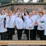 Invita Ayuntamiento de Tlaxcala a disfrutar la presentación del Coro de la Ciudad en festejo de escuela primaria de Atempan.