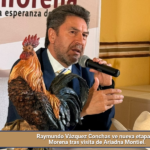Raymundo Vázquez Conchas ve nueva etapa de Morena tras visita de Ariadna Montiel.