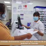 Unidades de Bienestar suman más de 6 millones de acciones de salud gratuitas en Tlaxcala.