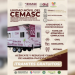 ¡Últimos días! Unidad móvil del CEMASC continuará brindando servicios gratuitos en Benito Juárez, Huamantla.