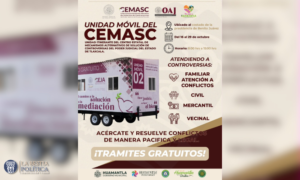 ¡Últimos días! Unidad móvil del CEMASC continuará brindando servicios gratuitos en Benito Juárez, Huamantla.