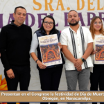 Presentan en el Congreso la festividad de Día de Muertos del barrio de Obregón, en Nanacamilpa.