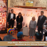 Jorge Muñiz, María Sorté y Los Castro encabezarán el Micrófono de Oro 2026 en Tlaxcala.