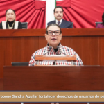 Propone Sandra Aguilar fortalecer derechos de usuarios de perros de asistencia.